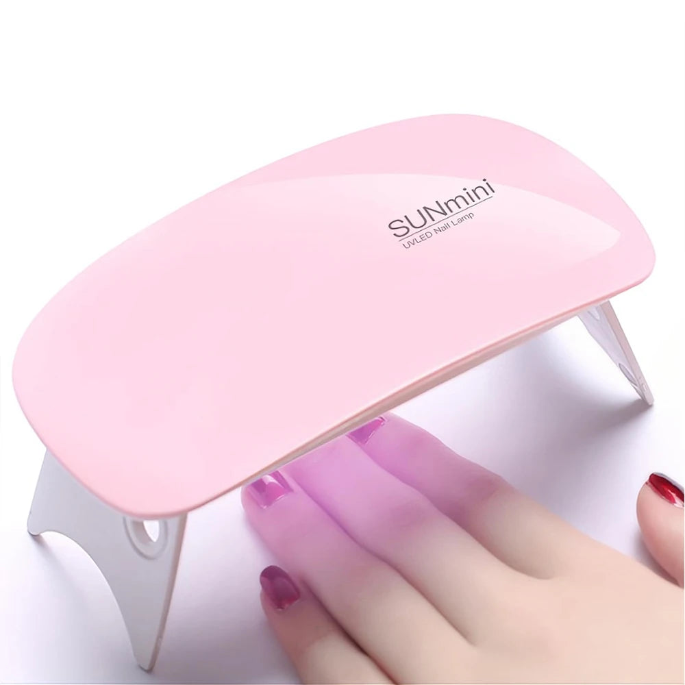 Foldable Nail Lamp 6w Uv Led Lamp For Nails Machine