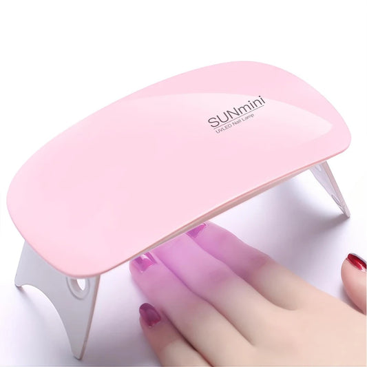 Foldable Nail Lamp 6w Uv Led Lamp For Nails Machine