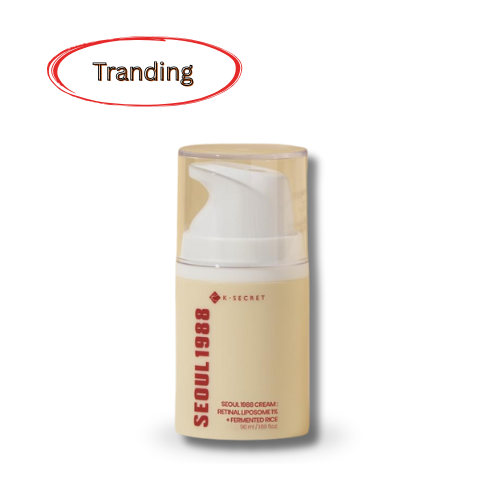 K-SECRET SEOUL 1988 Cream : Retinal Liposome 1% + Fermented Rice